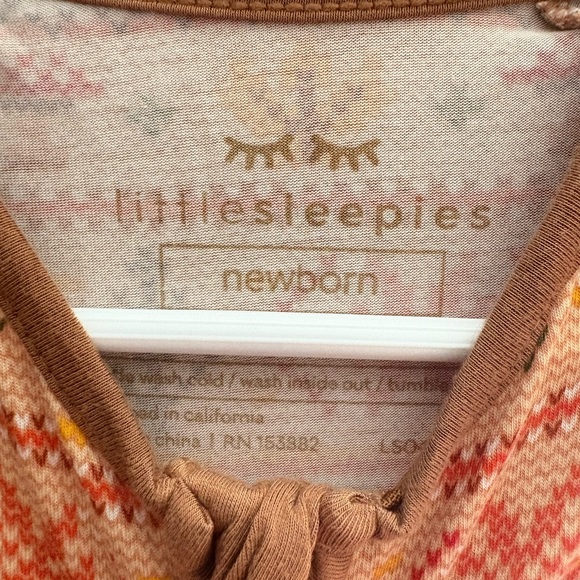 Little Sleepies Autumn Forest Kids One Piece - Picture 3 of 3